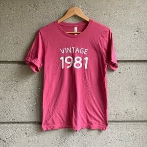 Vintage 1981 Birthday Shirt